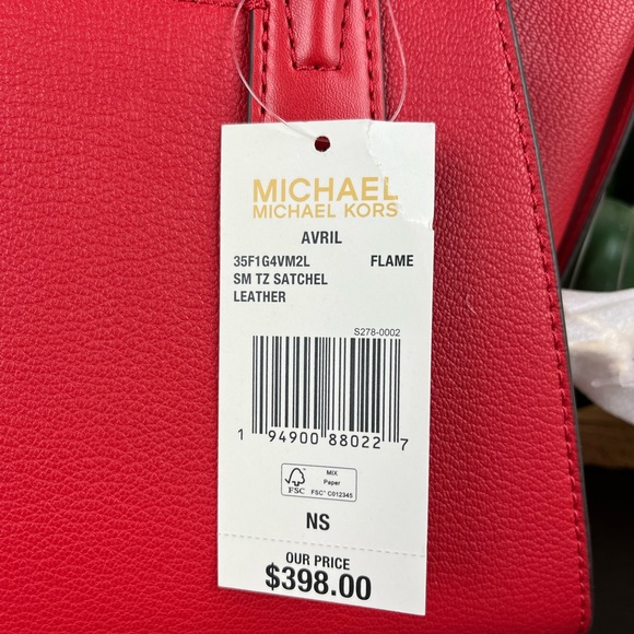 Michael Kors Avril SM TZ Satchel - Picture 10 of 11